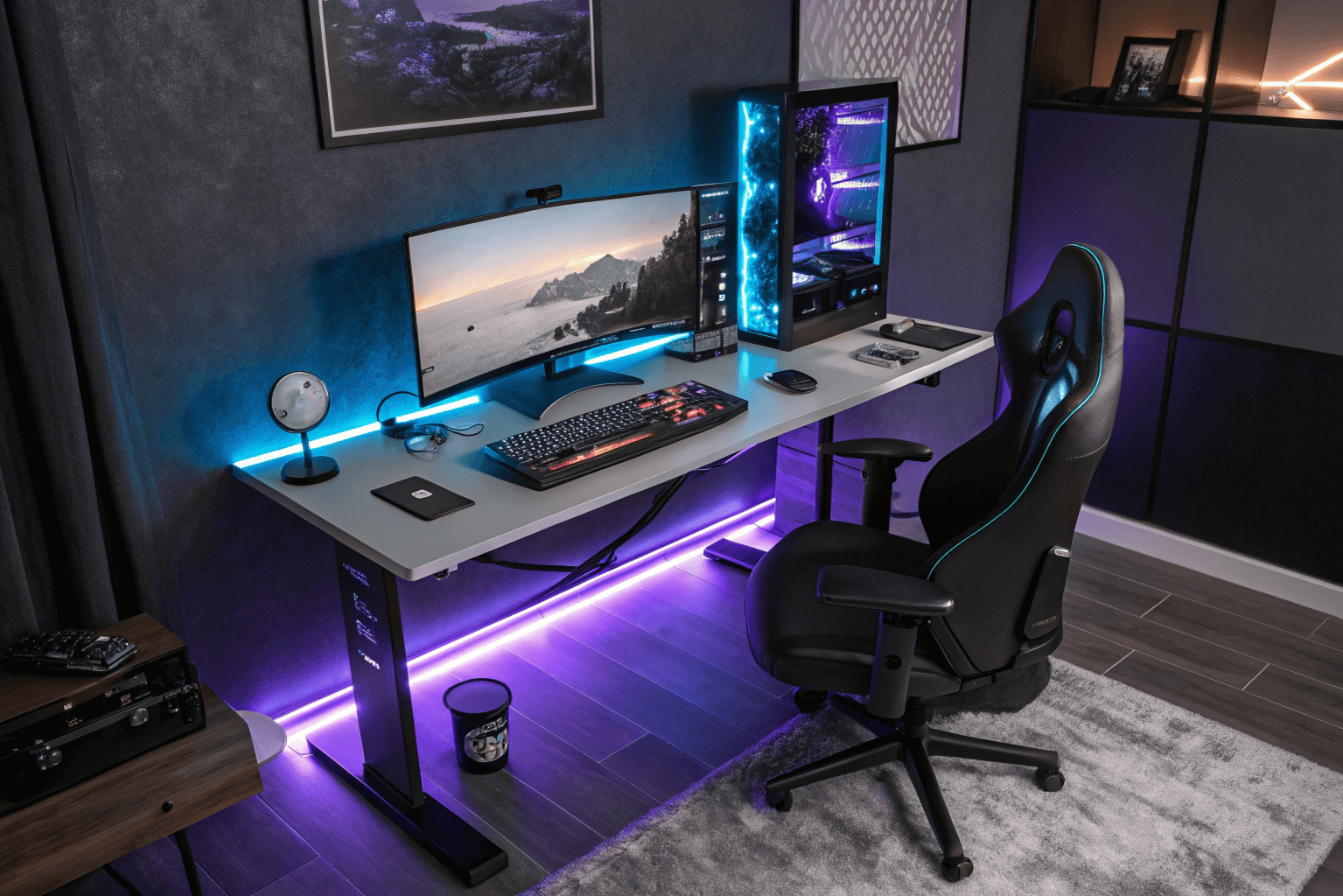 The Next Level of Gaming: Unveiling the ModularMaster 3000 Gaming Desk